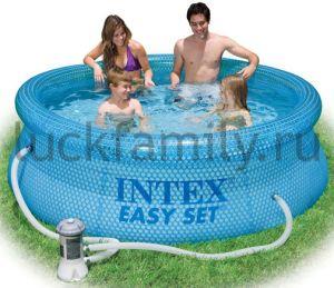 Надувной бассейн Intex Easy set арт. 54912 ― Luckfamily.ru