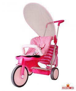 Велосипед-коляска  3 в 1 Italtrike  EVOLUTION pink (0001) ― Luckfamily.ru
