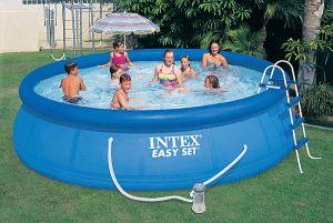 Надувной бассейн (549 х 122 см.) + аксессуары Intex Easy Set Pool 56905  ― Luckfamily.ru