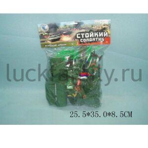 ВОЕННЫЙ НАБОР С ТЕХНИКОЙ И АКСЕСС., РУСС. ДИЗАЙН MQ869 В ПАК. (РУСС. УП.) 26*35*9СМ в кор.2*30шт ― Luckfamily.ru