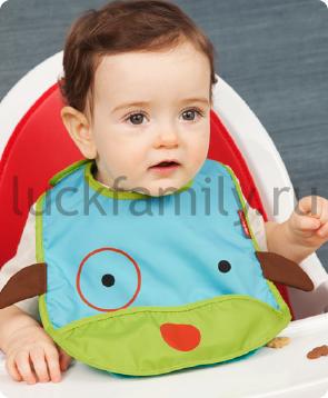 Слюнявчик Skip Hop Zoo Bib