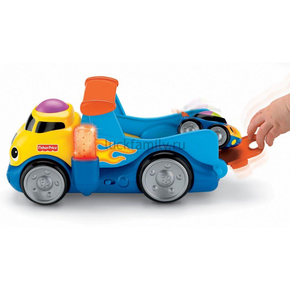 "Веселые гонщики" Fisher Price Яркий грузовик T5772