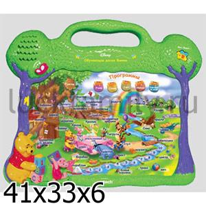 ИГРУШКА РАЗВИВАЮЩ. "VTECH" ОБУЧАЮЩАЯ ДОСКА ВИННИ НА БАТ., 5 ПРОГРАММ, В РУСС. КОР. в кор.6шт ― Luckfamily.ru