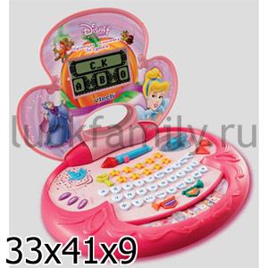 ОБУЧАЮЩИЙ КОМПЬЮТЕР "VTECH" ЗОЛУШКА НА БАТ. СВЕТ+ЗВУК, 10 ОБУЧАЮЩИХ ПРОГРАММ В РУСС. КОР. в кор.6шт ― Luckfamily.ru