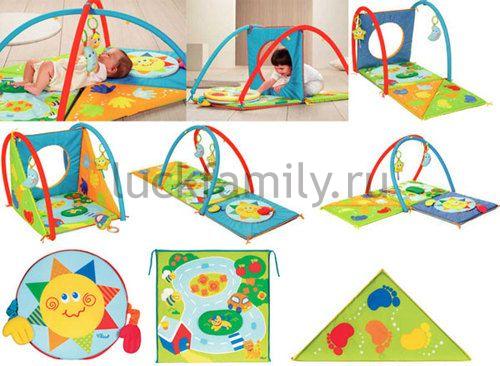 Игровой коврик Chicco Коврик 3 в 1