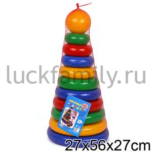 ПИРАМИДА ГИГАНТ (ШАР БОЛ., КОНУС) в кор.5шт ― Luckfamily.ru