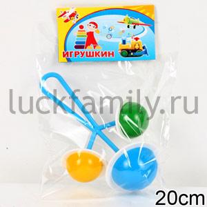 ПОГРЕМУШКА "ЯГОДКА" в кор.100шт ― Luckfamily.ru