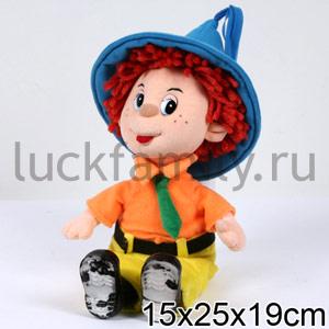 МЯГКАЯ ИГРУШКА "МУЛЬТИ-ПУЛЬТИ" НЕЗНАЙКА ("ПРИКЛЮЧЕНИЯ НЕЗНАЙКИ") ОЗВУЧ. РУСС. ЧИП 25СМ в кор.24шт ― Luckfamily.ru