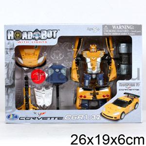 РОБОТ "GALAXY DEFENDER" МАШИНА CORVETTE 1:32 52070 EV10258 В КОР. 26*19*6СМ в кор.24шт. ― Luckfamily.ru
