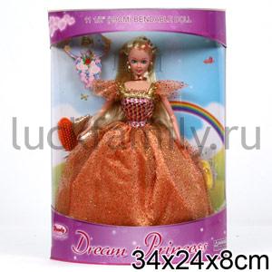 КУКЛА ГНУЩАЯСЯ С АКСЕСС., В АССОРТ. В ПЛАСТ. КОР. 34*24СМ в кор.12шт ― Luckfamily.ru