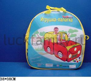 ДЕТСКАЯ ИГРОВАЯ ПАЛАТКА В ФОРМЕ МАШИНЫ 8018 EV11040 В СУМКЕ (РУСС. УП.) 38*38СМ в кор.2*12шт. ― Luckfamily.ru
