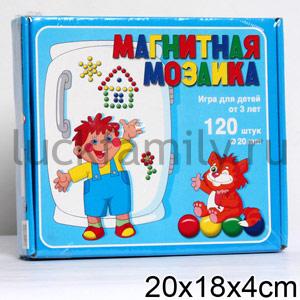 МОЗАИКА МАГНИТНАЯ 20/120 00943 в уп.14шт ― Luckfamily.ru