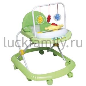 ХОДУНКИ EMILY МУЗ. НА БАТ., РУЛЬ НА ПЕРЕДН. ПАНЕЛИ+ИГРУШКИ НА ПОДВЕСКЕ, ПЛАСТ. ОСНОВА в кор.6шт ― Luckfamily.ru
