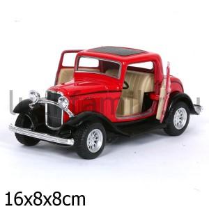 МАШИНА 1932 FORD 3-WINDOW COUPE МЕТАЛЛ. ИНЕРЦ. 1:32 ОТКРЫВ. ДВЕРИ, ЦВЕТ В АССОРТ. В КОР.в кор.4*24шт ― Luckfamily.ru