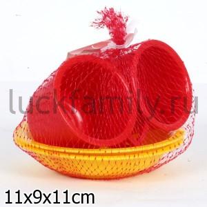 НАБОР ПОСУДЫ "КРУЖКИ-ПОДРУЖКИ"  в кор.50наб ― Luckfamily.ru