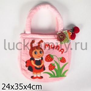 МЯГКАЯ ИГРУШКА "МУЛЬТИ-ПУЛЬТИ" СУМОЧКА "МИЛА" В ПАК. 24СМ в кор.24шт ― Luckfamily.ru