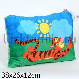 ПОДУШКА DISNEY - "МУЛЬТИ-ПУЛЬТИ" "ТИГРУЛЯ" 40СМ V90737/40 В ПАК. в кор.12шт ― Luckfamily.ru