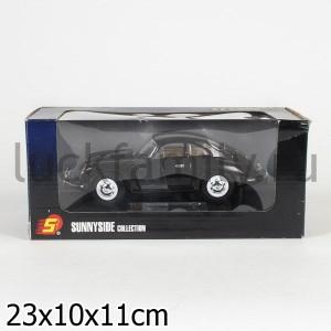 МАШИНА PORSHE 356B COUPE 1961 МЕТАЛЛ 1:24 ОТКРЫВ. ДВЕРИ И КАПОТ, В АССОРТ. В КОР. 17СМ в кор.3*12шт ― Luckfamily.ru