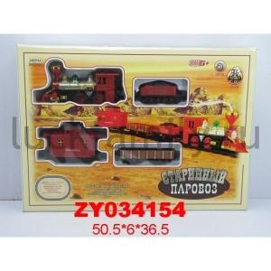 ЖЕЛЕЗНАЯ ДОРОГА НА БАТ. С ДЫМОМ, ОЗВУЧ. ZYC-0168 В РУСС. КОР. 51*6*37СМ в кор.12шт ― Luckfamily.ru