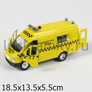 МАШИНА "ТЕХНОПАРК" МЕТАЛЛ. ИНЕРЦ. ГАЗЕЛЬ МАРШРУТНОЕ ТАКСИ 1:43 СВЕТ+ЗВУК В РУСС. КОР. в кор.2*24шт. ― Luckfamily.ru
