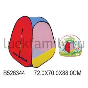 ДЕТСКАЯ ИГРОВАЯ ПАЛАТКА 889-37B В СУМКЕ (РУСС. УП.) 72*70*88СМ в кор.2*18шт ― Luckfamily.ru