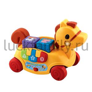 ИГРУШКА РАЗВИВАЮЩАЯ "VTECH" "ОБУЧАЮЩАЯ ПОНИ" НА БАТ. РУССИФИЦ., СВЕТОМ+ЗВУК В РУСС. КОР. в кор.4шт ― Luckfamily.ru
