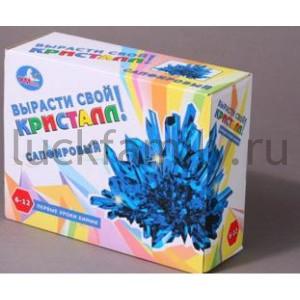 РАСТУЩИЙ КРИСТАЛЛ "УМКА" САПФИРОВЫЙ В КОР. в кор.3*12шт ― Luckfamily.ru