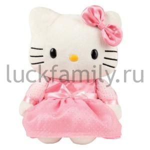 МЯГКАЯ ИГРУШКА "МУЛЬТИ-ПУЛЬТИ" HELLO KITTY, ОЗВУЧ. РУСС. ЧИП В ПАК. 22СМ в кор.24шт ― Luckfamily.ru