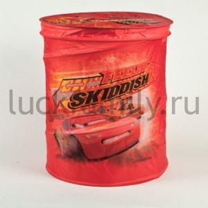 КОРЗИНА ДЛЯ ИГРУШЕК "ИГРАЕМ ВМЕСТЕ" DISNEY ТАЧКИ В ПАК. 45*50CM в кор.50шт ― Luckfamily.ru