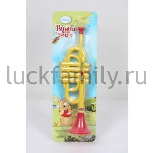 ТРУБА "ИГРАЕМ ВМЕСТЕ" DISNEY "ВИННИ" 848-B6/848-9 НА КАРТ. (РУСС. УП.) 47*18СМ в кор.2*24шт ― Luckfamily.ru