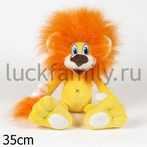 МЯГКАЯ ИГРУШКА "МУЛЬТИ-ПУЛЬТИ" ЛЬВЕНОК ОЗВУЧ. РУСС. ЧИП В ПАК. 23СМ в кор.24шт ― Luckfamily.ru