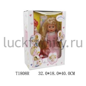 КУКЛА "ВАЛЮША" ФУНКЦ., 36СМ, ОЗВУЧ. РУССИФИЦ., С АКСЕСС. 30568A2 В РУСС. КОР. 32*18*40СМ в кор.6шт ― Luckfamily.ru
