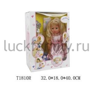 КУКЛА "ВАЛЮША" ФУНКЦ., 38СМ, ОЗВУЧ. РУССИФИЦ. С АКСЕСС. 30568A4 В РУСС. КОР. 32*18*40СМ в кор.6шт ― Luckfamily.ru