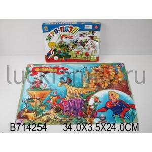 ИГРА-ПАЗЛ 0618D В РУСС. КОР. 34*3*24СМ в кор.2*36шт ― Luckfamily.ru
