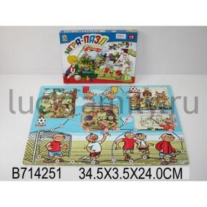 ИГРА-ПАЗЛ 0618A В РУСС. КОР. 34*3*24 СМ в кор.72шт ― Luckfamily.ru