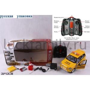 МАШИНА Р/У НА АККУМ. СВЕТ+ЗВУК, С АКСЕСС., РУСС. СЕРИЯ 9125-6 EV17953 В РУСС.КОР. 26*12СМ в кор.12шт ― Luckfamily.ru