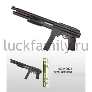 АВТОМАТ ПНЕВМ. С ПУЛЬКАМИ В ПАК. 52*16СМ в кор.2*24шт ― Luckfamily.ru
