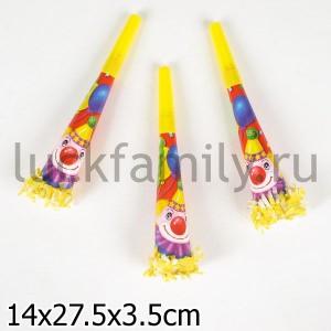 НАБОР ИЗ 6-И ГОРНОВ С БАХРОМОЙ "КЛОУН С ШАРАМИ" ― Luckfamily.ru