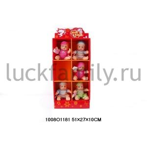 ПУПС В АССОРТ. В ДИСПЛЕЕ 51*27*10СМ УП-6ШТ в кор.2*4уп ― Luckfamily.ru