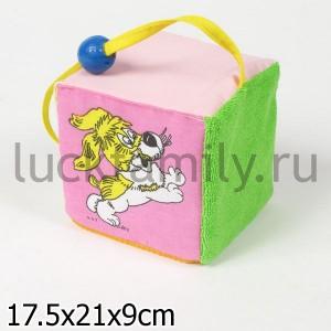 КУБИК "МЯКИШИ" (ТАКТИЛЬНЫЙ) в кор.60шт ― Luckfamily.ru