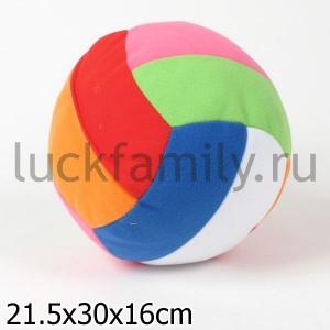 ИГРУШКА МЯЧ С ПОГРЕМУШКОЙ "ШАЛУН" в кор.24шт ― Luckfamily.ru