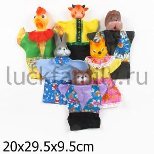 КУК. ТЕАТР "ЗАЙКИНА ИЗБУШКА" в уп.10шт ― Luckfamily.ru