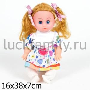 КУКЛА НАСТЕНЬКА ОЗВУЧ., ОДЕЖДА В АССОРТ. В ПАК. 25СМ в кор.2*48шт ― Luckfamily.ru