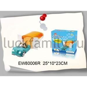 МАШИНА И ГАРАЖ ДЛЯ ХОМЯЧКА В РУСС. КОР. 25*10*23СМ в кор.2*12шт ― Luckfamily.ru