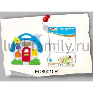ИГРУШКА МУЗ. ДОМИК РАЗВИВАЮЩ. НА БАТ. В РУСС. ДИСПЛЕЕ в кор.2*24шт ― Luckfamily.ru