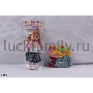 КУКЛА В АССОРТ. T0121 В ПАК. (РУСС. УП.) 28СМ в кор.2*60шт ― Luckfamily.ru