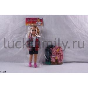 КУКЛА В АССОРТ. T0181 В ПАК. (РУСС. УП.) 41СМ в кор.2*30шт ― Luckfamily.ru