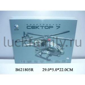КОНСТРУКТОР ПЛАСТ. ВЕРТОЛЕТ 227ДЕТ. J5662A В РУСС. КОР. 29*5*22СМ в кор.2*18шт ― Luckfamily.ru