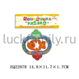 ПОГРЕМУШКА, ЦВЕТ В АССОРТ. 209-22A5 В ПАК. (РУСС. УП.) 15*12*2СМ в кор.3*96шт ― Luckfamily.ru