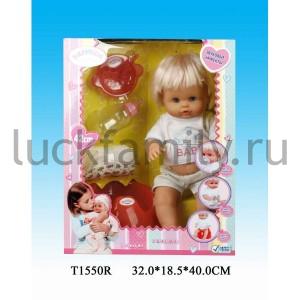 КУКЛА "ВАЛЮША" ФУНКЦ., 42СМ, ОЗВУЧ., РУССИФИЦ., С АКСЕСС. 8860-6 В РУСС. КОР. 32*19*40СМ в кор.8шт ― Luckfamily.ru